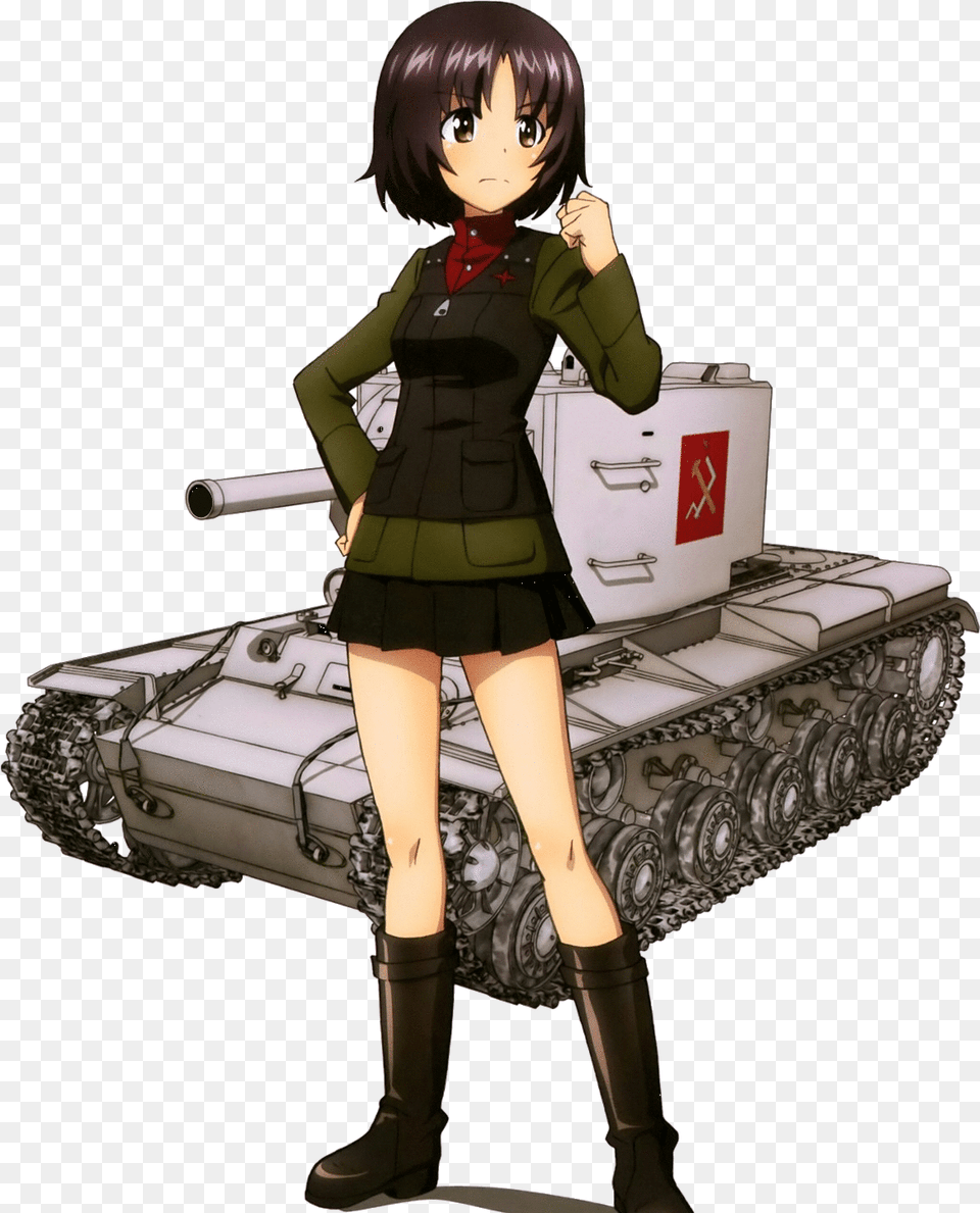 Girls Und Panzer Wiki Girl Und Panzer, Armored, Weapon, Vehicle, Transportation Free Png Download