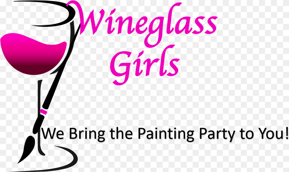 Girls Weekend With Wine Glass Logo, Purple, Lighting, Art, Graphics Png