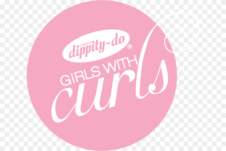 Girls With Curls Dippity Do Girls With Curls Logo, Disk Free Transparent Png