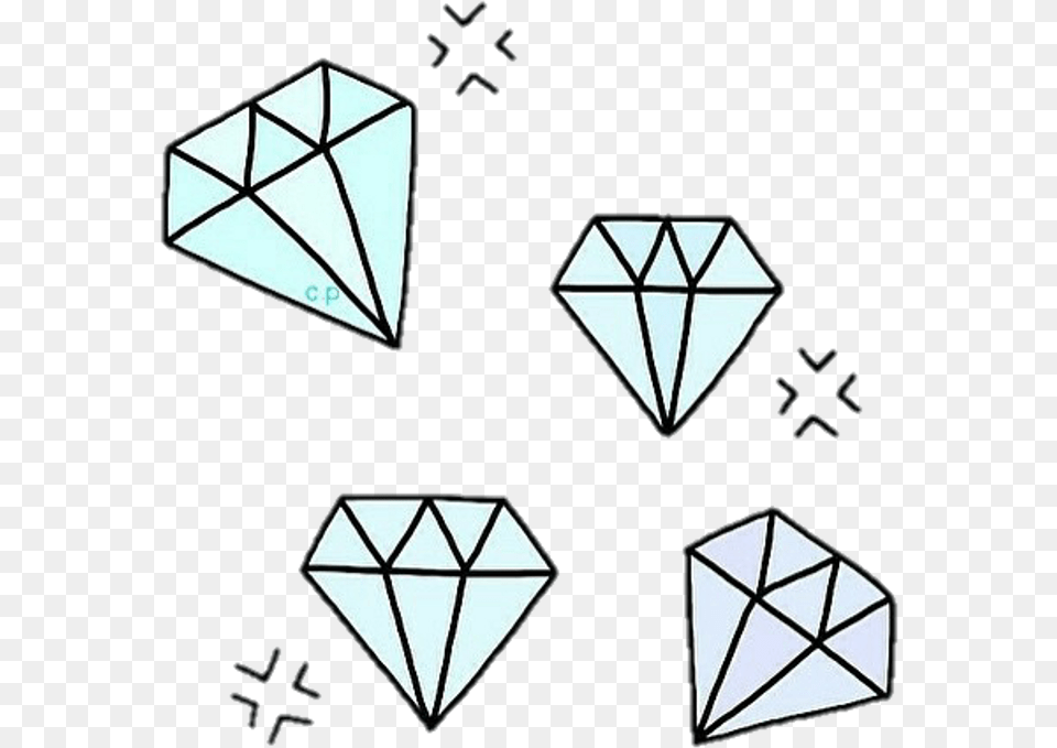 Girly Cutie Tumblr Diamond Diamantes Diamante Blue Diamond, Accessories, Gemstone, Jewelry, Toy Free Transparent Png