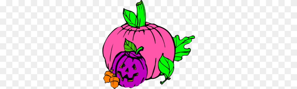 Girly Pumpkin Clip Art, Festival Free Png Download