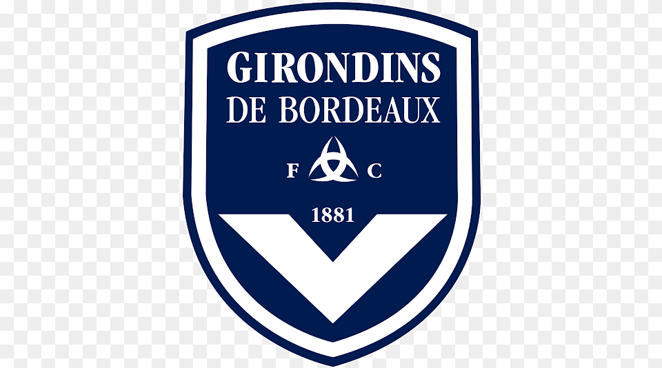 Girondins Bordeaux To Present New Logo Adidas New Kit Logo Girondins De Bordeaux, Badge, Symbol, Disk Png Image