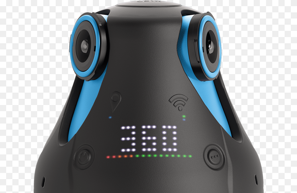 Giroptic 360cam Vr And Gopro In One 01 Giroptic 360cam Full Hd 360 Degree Vr Camera Consumer, Electronics, Speaker, Robot Free Png Download