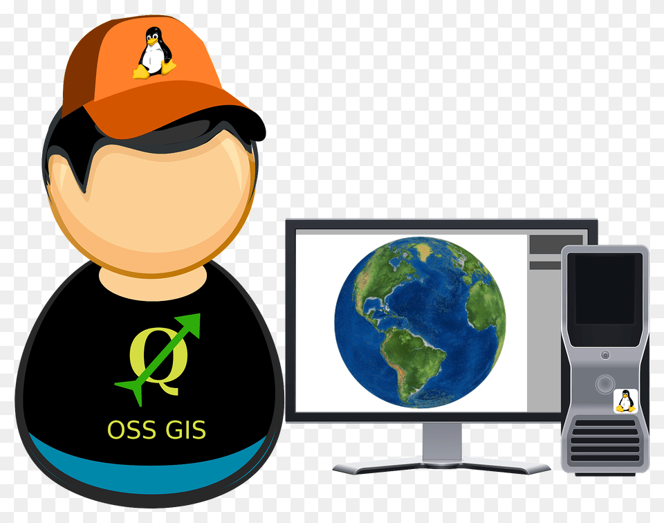 Gis User Clipart, Computer, Electronics, Pc, Person Png