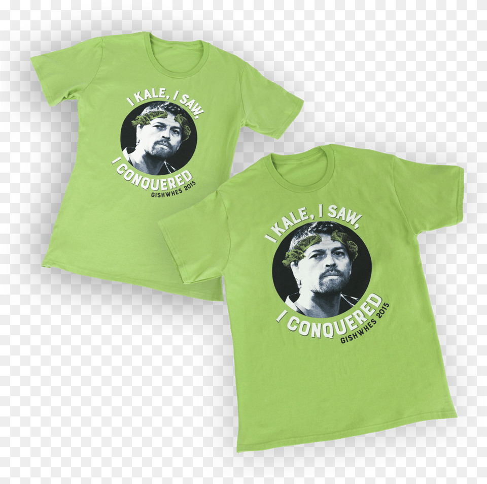 Gishwhes Kale Tshirt Active Shirt, Clothing, T-shirt, Adult, Male Free Png Download