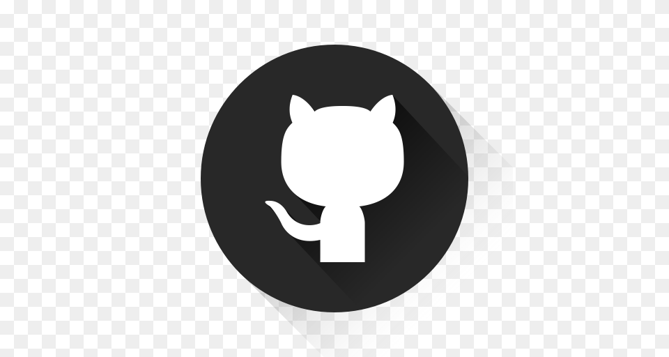 Github, Sticker, Stencil Png