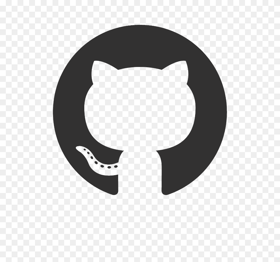 Github, Stencil, Sticker, Silhouette, Animal Free Transparent Png