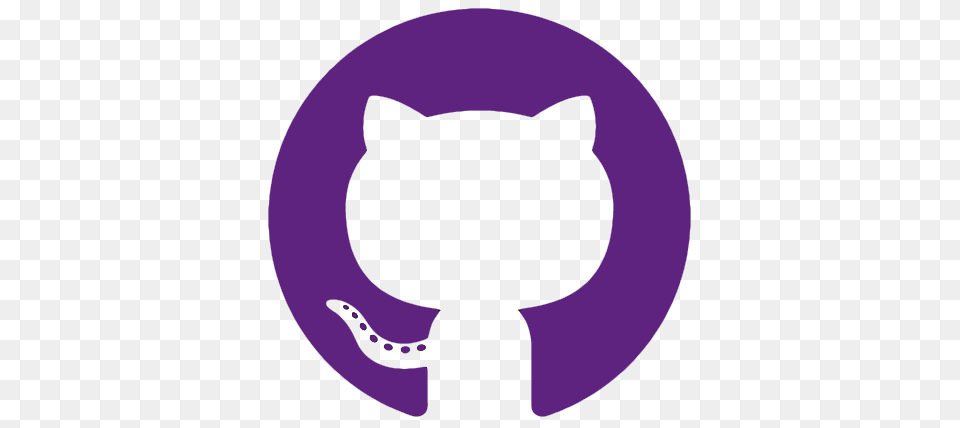 Github, Silhouette, Sticker, Animal, Cat Free Transparent Png