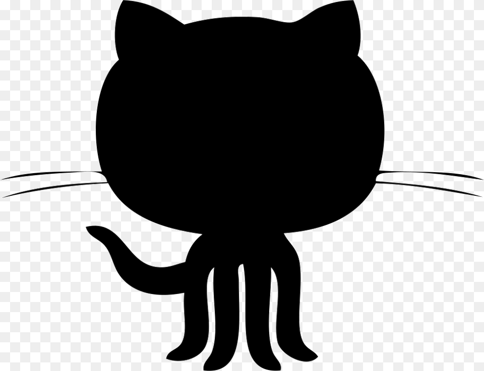 Github, Silhouette, Stencil, Animal, Bear Free Png Download