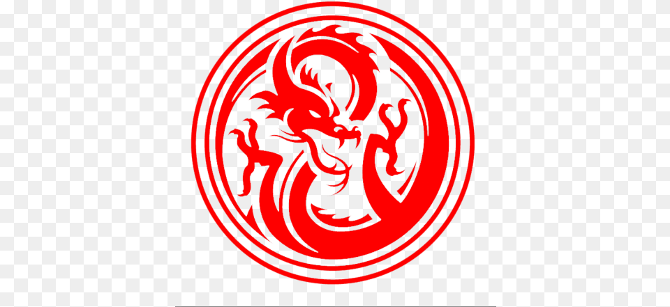 Github Chinese Dragon Circle, Emblem, Symbol Png