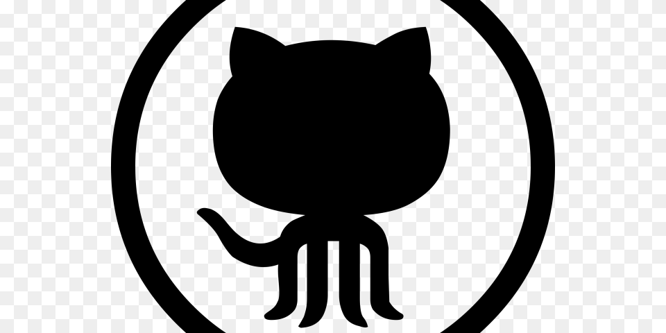 Github Clipart Look, Gray Free Transparent Png