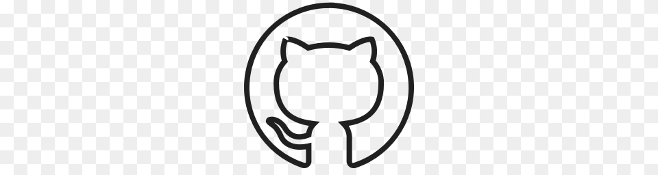 Github Icon, Sticker, Animal, Cat, Mammal Free Png Download