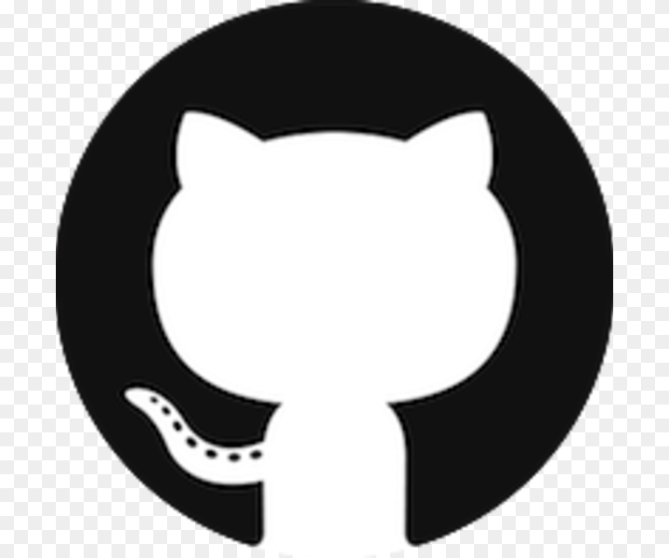 Github Icon Transparent, Silhouette, Stencil, Baby, Person Png Image