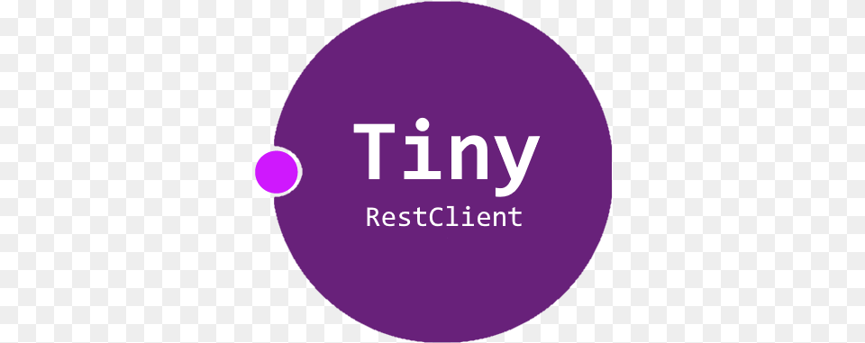 Github Jgiacominitinyrestclient Simpliest Fluent Rest Dot, Purple, Logo, Lighting, Sphere Free Png