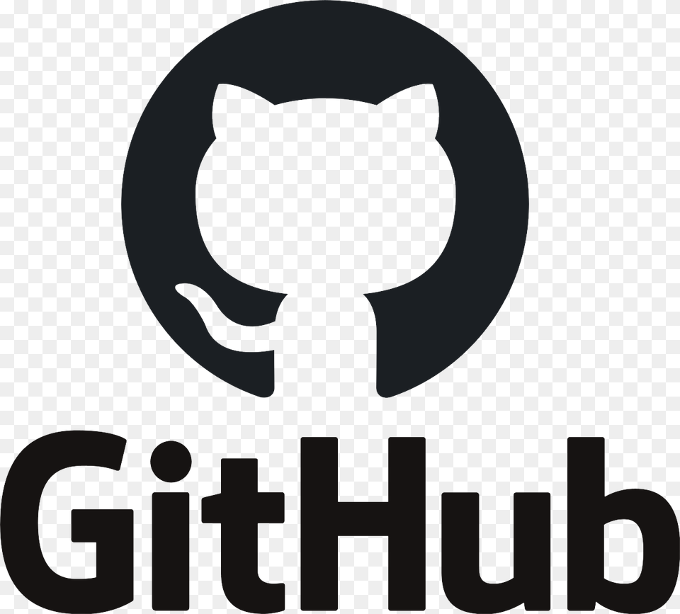 Github Logo Cat, Stencil Free Png Download