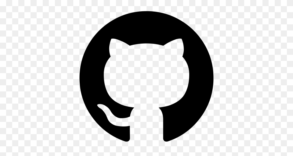 Github Logo Media Icon With And Vector Format For Gray Free Png