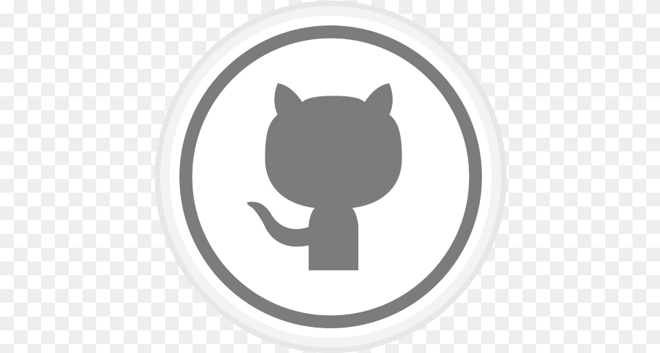 Github Logo Media Online Social Icon Download Github Circle Icon, Animal, Bear, Mammal, Wildlife Free Transparent Png