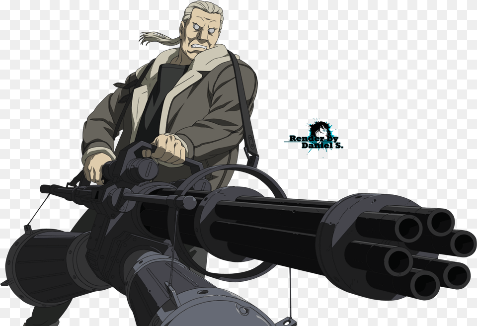 Gits Sac Ghost In The Shell Batou, Adult, Person, Man, Male Free Png Download