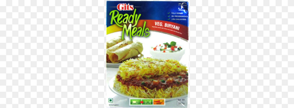 Gits Veg Biryani Mix 265 G Gits Veg Biryani, Food, Noodle, Pasta, Vermicelli Free Png Download