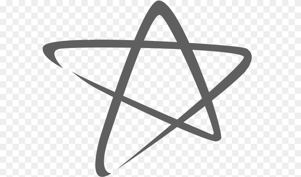 Give And Donate To The Star Foundation Red Pentacle Transparent Background, Star Symbol, Symbol, Cross Png Image