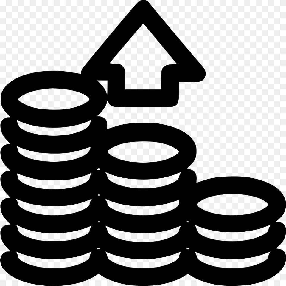 Give Coins Stacks Icon Uang Logasm, Coil, Spiral, Symbol, Bulldozer Free Transparent Png