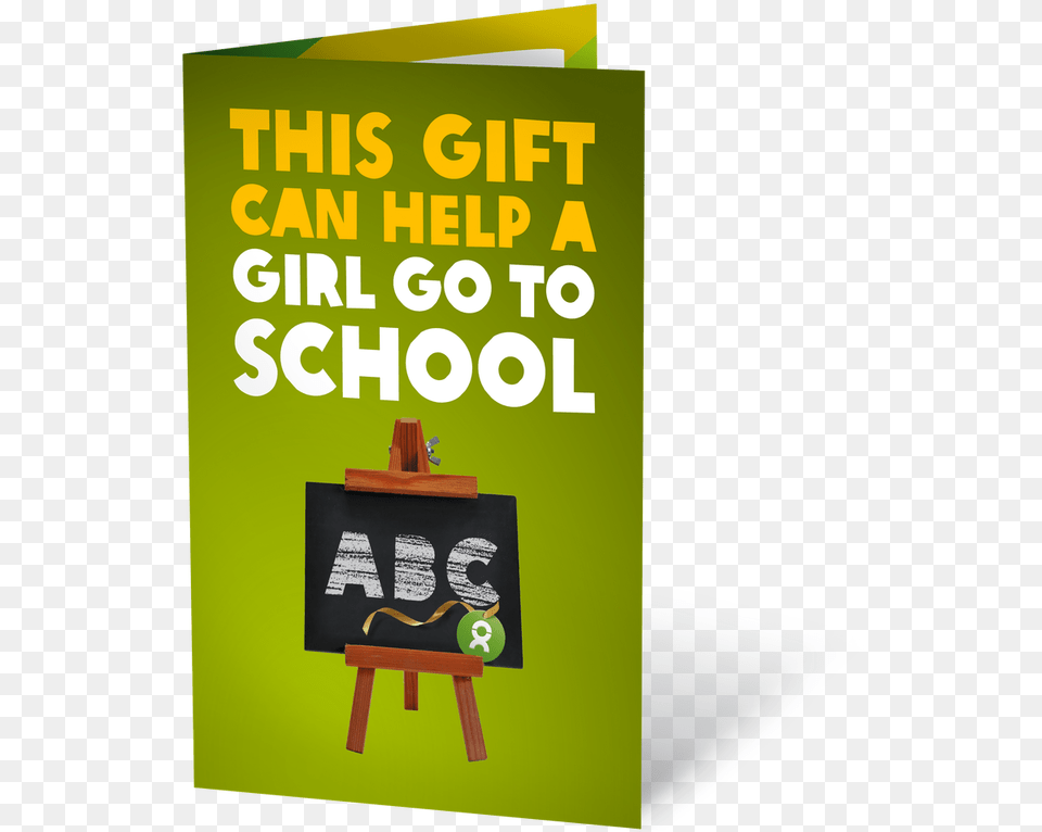 Give Girls A Head Start Click Here To Enlarge Girl, Advertisement, Poster, Book, Publication Png Image