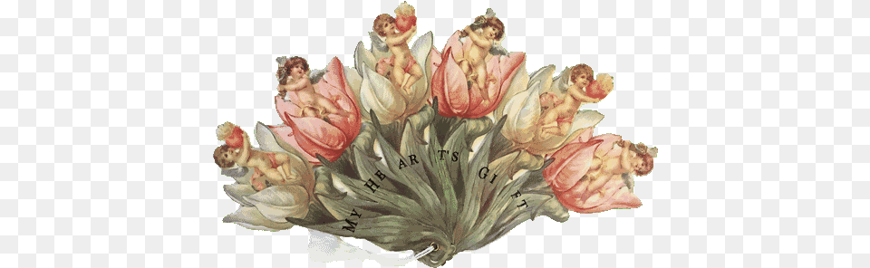Give Heart, Flower, Art, Painting, Petal Free Transparent Png