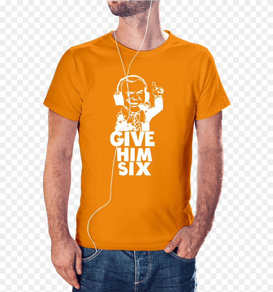 Give Him Six Tee, T-shirt, Clothing, Pants, Jeans Free Transparent Png