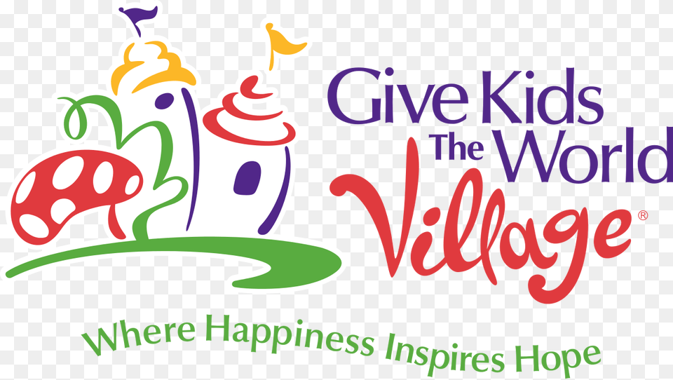 Give Kids The World Village Logo, Pottery, Text, Dynamite, Weapon Free Png Download
