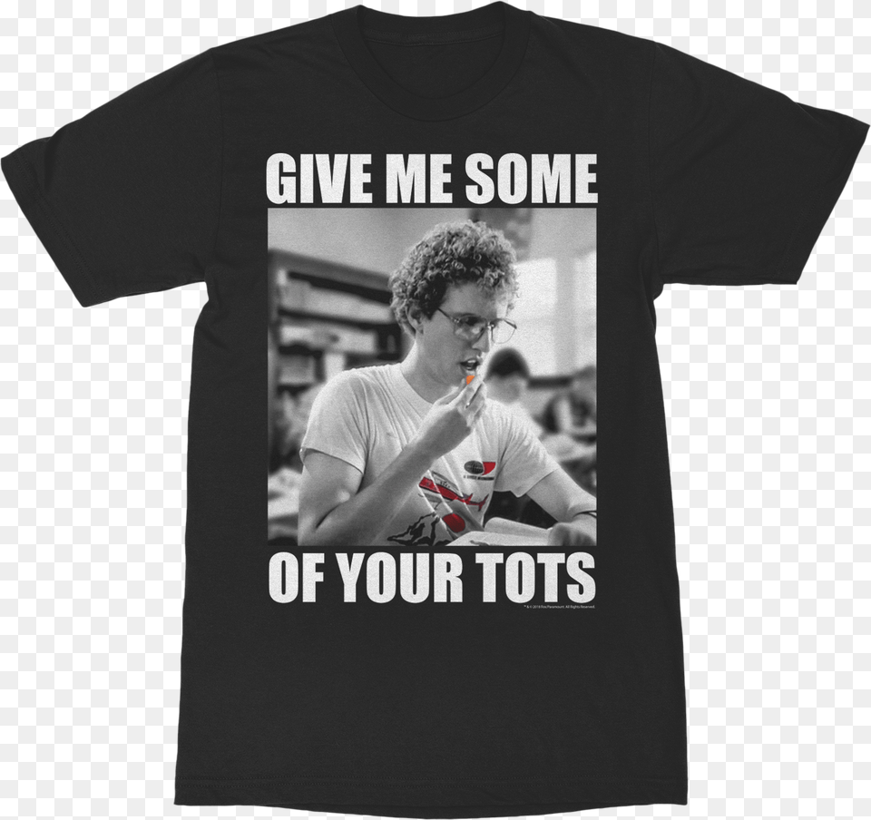 Give Me Some Of Your Tots Napoleon Dynamite T Shirt, Clothing, T-shirt, Teen, Boy Free Png