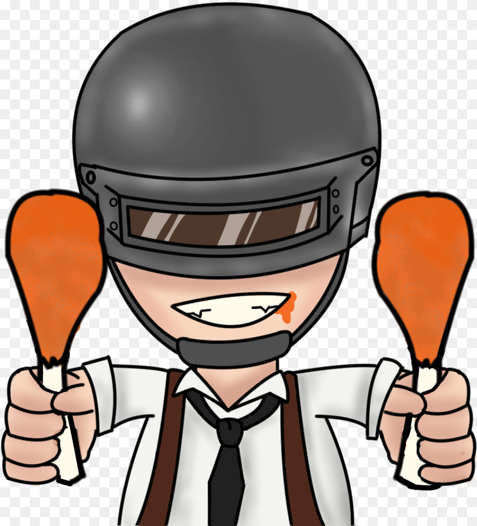 Give Me The Chicken By K9dogster Pubg Gfx Tool Pro Apk, Person, Helmet, Hand, Finger Png