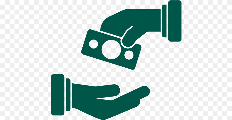 Give Money Funds Hand Factoring Transfer Electronic Money Hand Icon Png