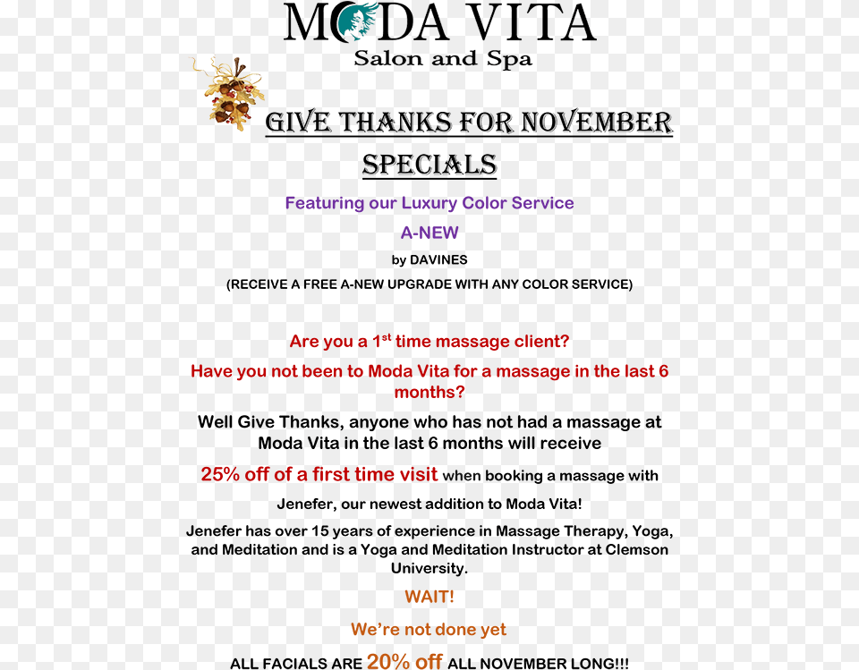 Give Thanks November Specials Revised, Advertisement, Poster, Blackboard, Text Png Image