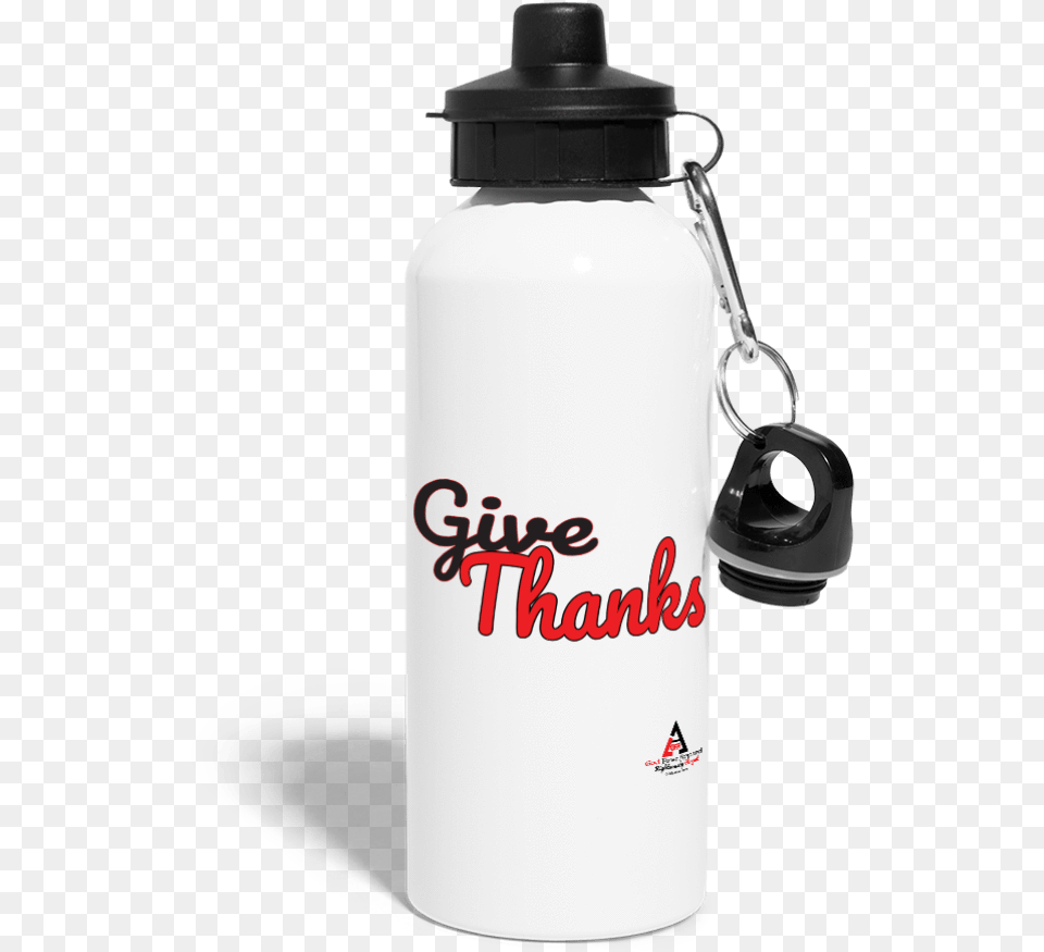 Give Thanks Water Bottle Water Bottle, Water Bottle, Shaker Free Png Download