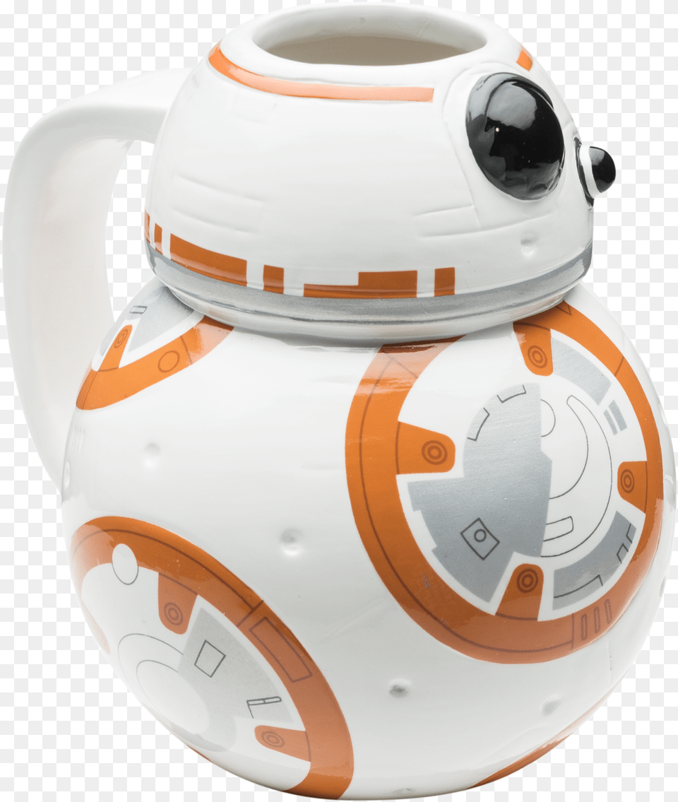 Give The Force Awakens New Meaning With A Morning Cup Of Star Wars Bb8 Mug, Ball, Cookware, Football, Pot Free Png
