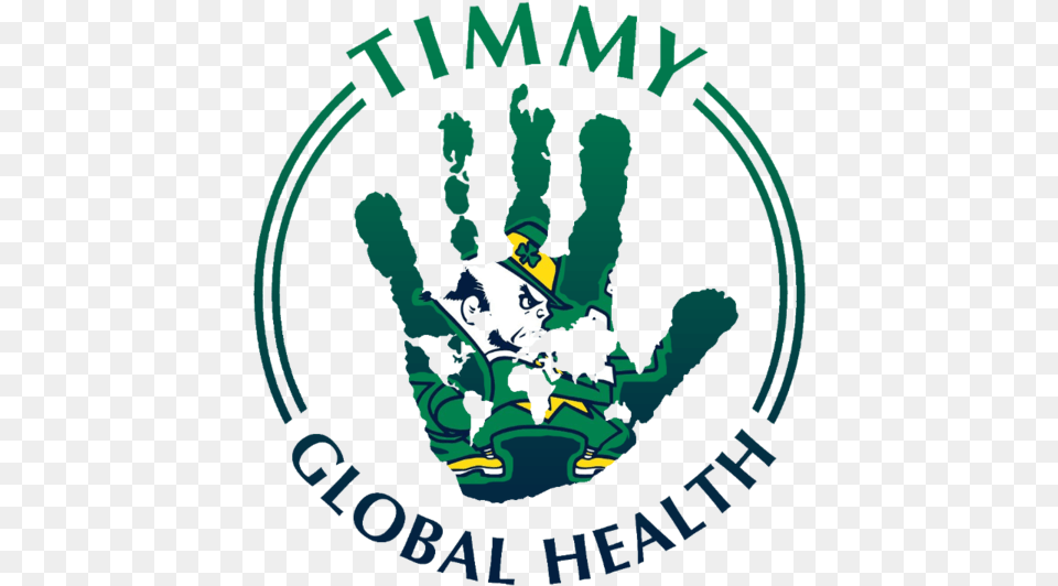 Give To Timmy Global Health Notre Dame Chapter Notre Timmy Global Health Purdue, Logo, Green, Face, Head Free Png