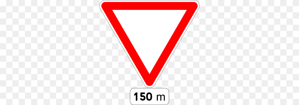 Give Way Sign, Symbol, Road Sign, Triangle Free Transparent Png