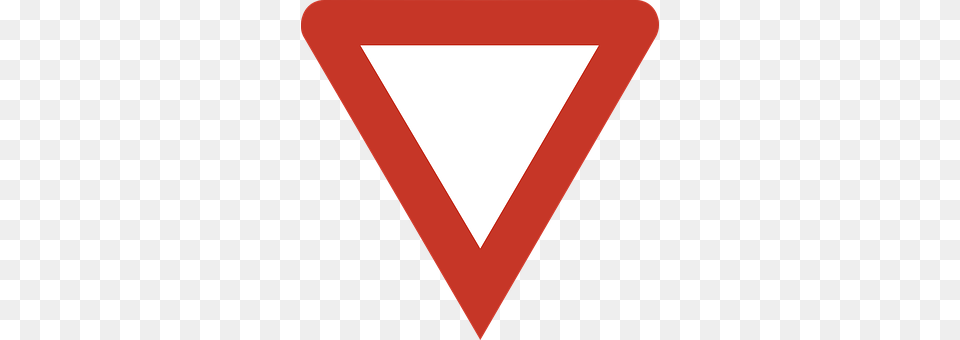 Give Way Triangle, Sign, Symbol Png Image
