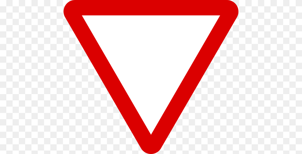 Give Way Sign, Symbol, Triangle, Road Sign, Smoke Pipe Free Transparent Png