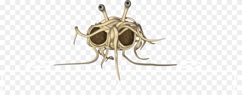 Given Flying Spaghetti Monster, Antler, Animal Png Image