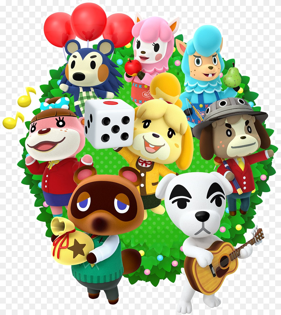 Given The Appearance Of The New Box Art On Both Amazon Animal Crossing, People, Person, Balloon, Toy Free Png Download