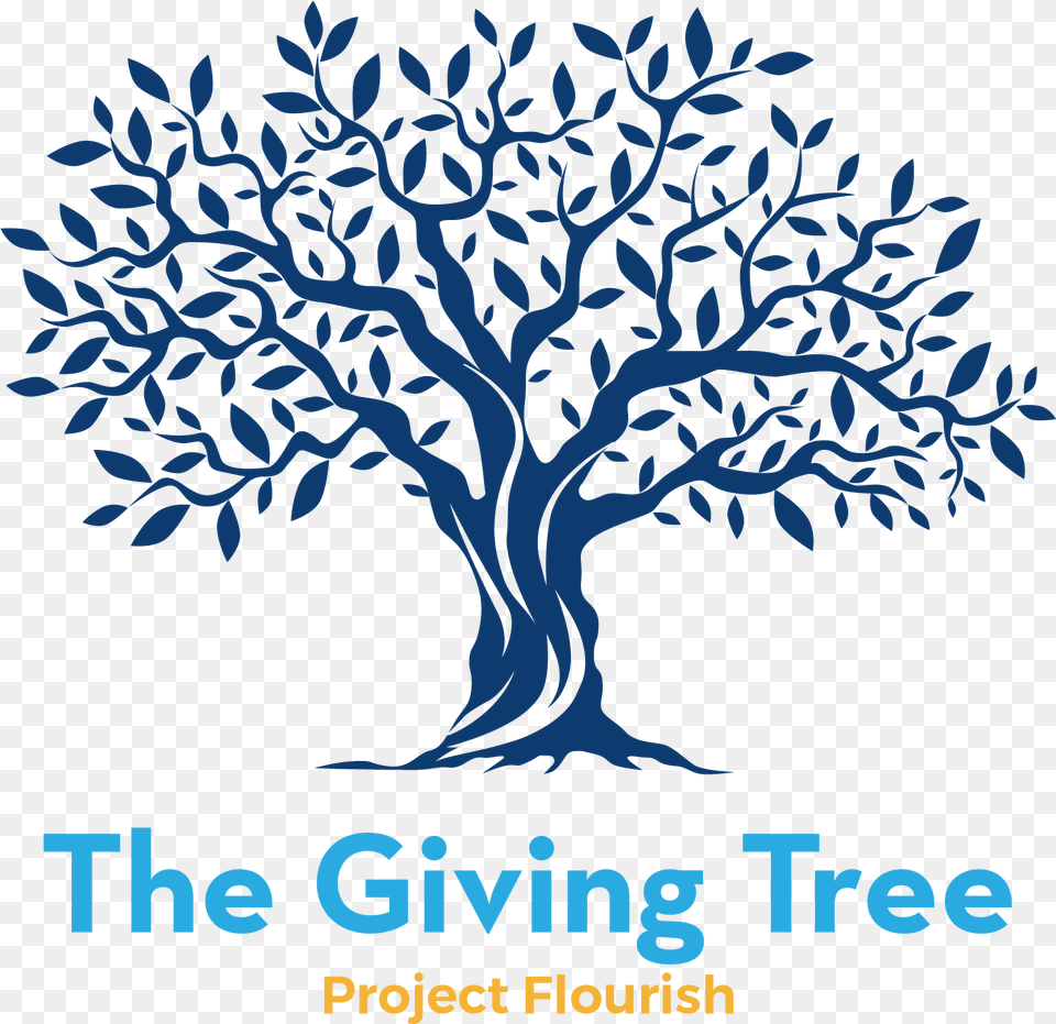 Giving Tree 04 Olive Tree Silhouette, Plant, Oak, Pattern, Art Free Transparent Png