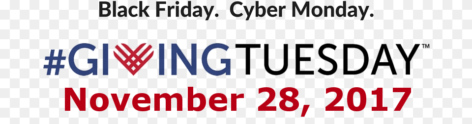 Giving Tuesday With Date Giving Tuesday 2018 Logo, Text Png Image