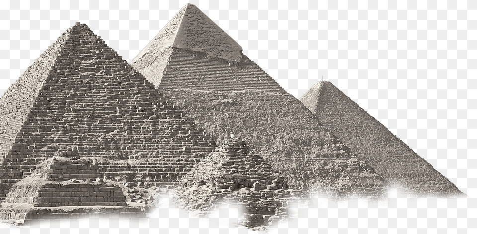 Giza Necropolis, Triangle, Architecture, Building, Pyramid Free Png Download
