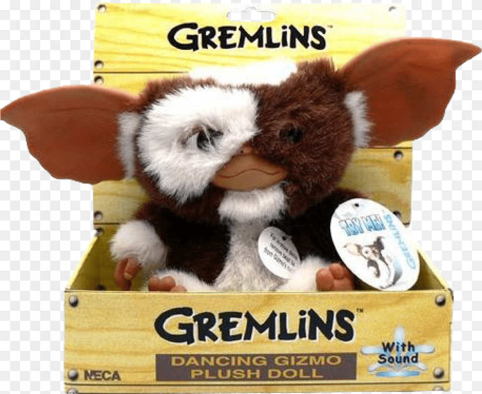 Gizmo Singing And Dancing Plush Neca Gremlins Electronic Dancing Plush Doll Gizmo, Toy, Animal, Canine, Dog Free Png Download
