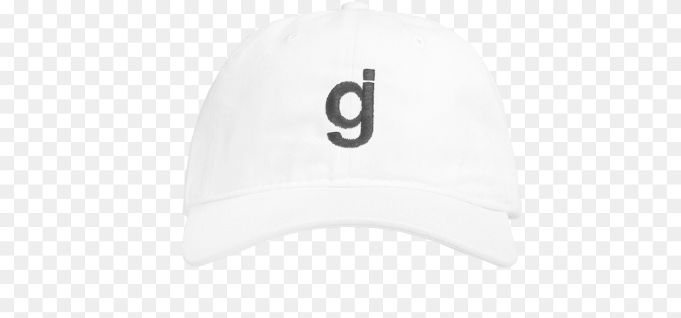 Gj White Dad Hat Hat, Baseball Cap, Cap, Clothing, Hardhat Png