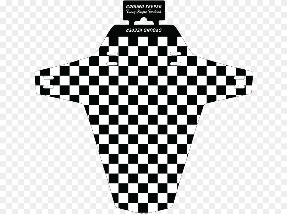 Gk Fender Checkered Banderas Blanco Con Negro, Chess, Game, Clothing, Shirt Free Png