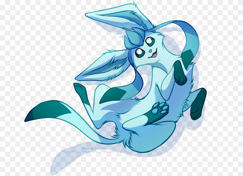 Glaceon Cute Illustration, Art, Graphics, Baby, Person Png Image