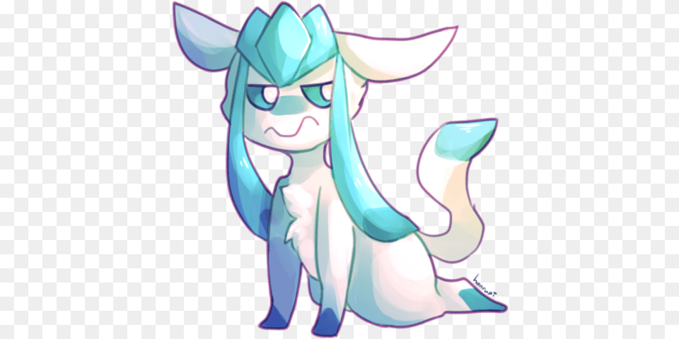 Glaceon Eevee Know Your Meme Teal Cat Like Pokemon, Book, Comics, Publication, Baby Free Transparent Png