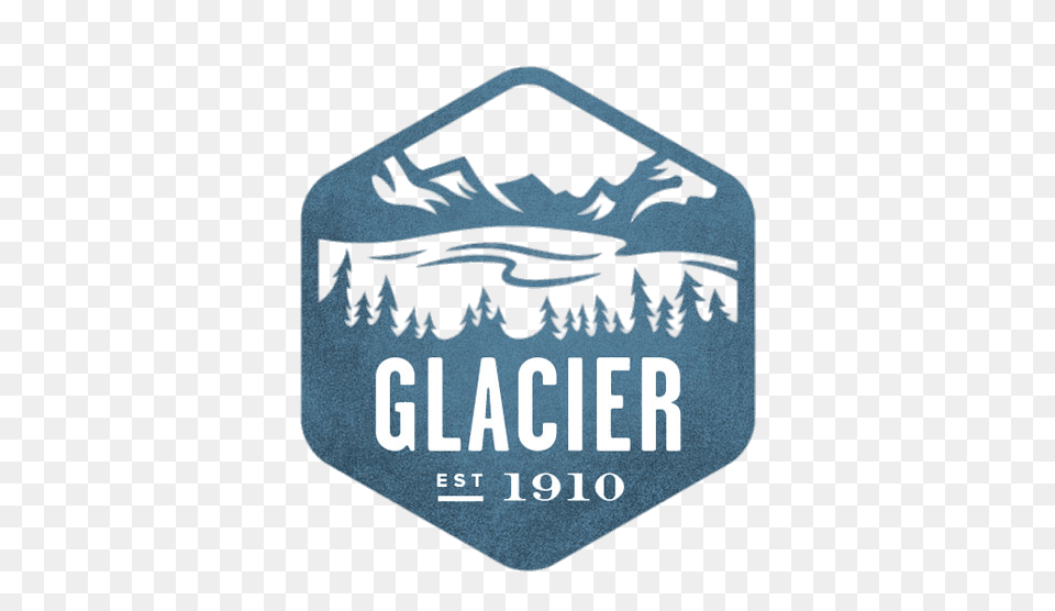 Glacier National Park Stamp, Logo, Can, Tin Free Png